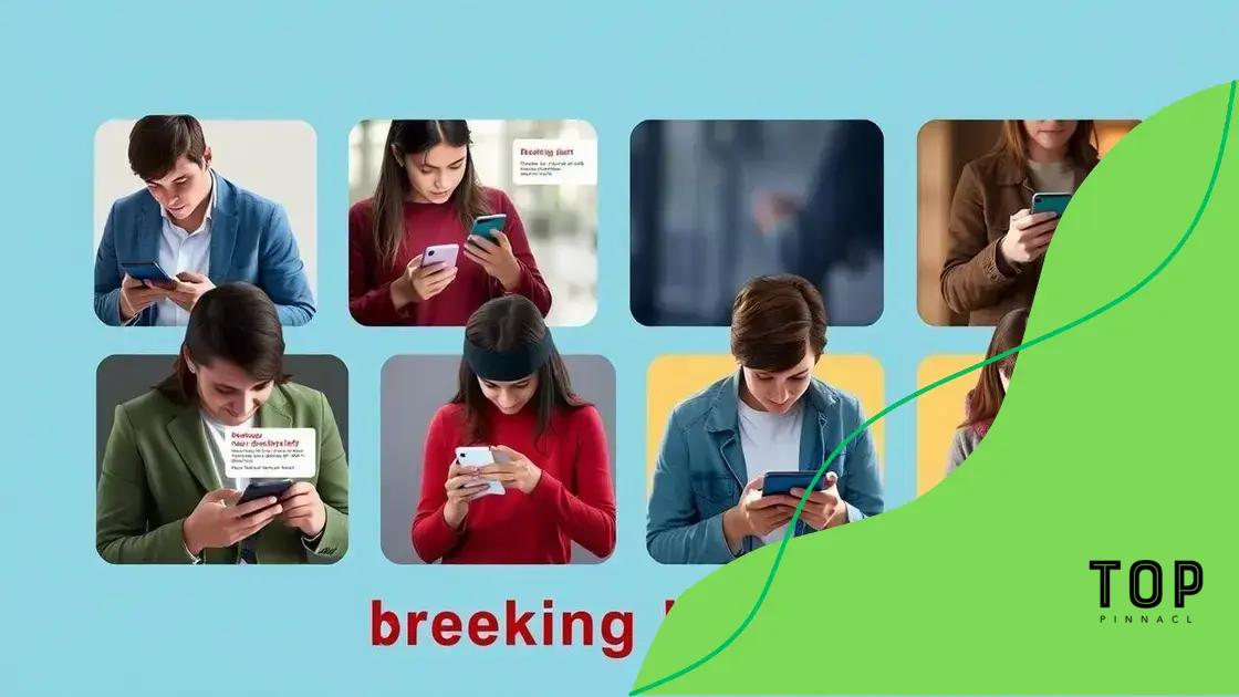 Real-world applications of breaking alerts