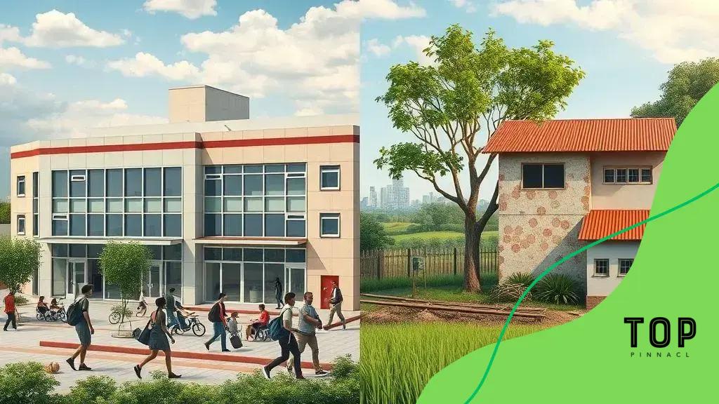 Disparities between urban and rural schools