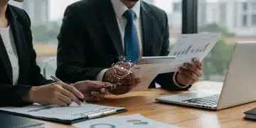 Investors analyzing 2025 US tax code changes on digital devices