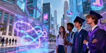 Students contemplating future majors and US career paths