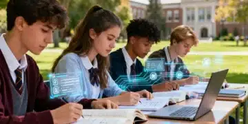 Students preparing for 2026 standardized tests for US college admissions