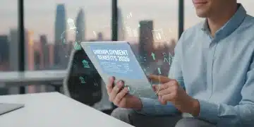 Person reviewing unemployment benefits information on a tablet in 2026.